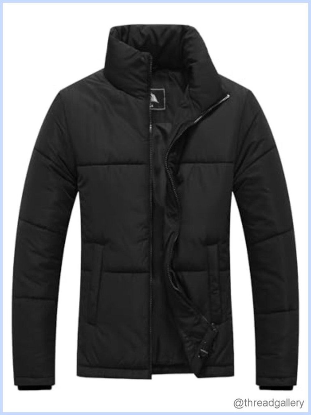 Women's Warm Winter Coat Waterproof Puffer Jacket Full-Zip Lightweight